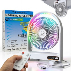 cruise fan, magnetic cruise fan, nordmoose cruise fan, fan for cruise, fan for cruise ship cabin approved, cruise fan carnival approved, cruise fan royal caribbean approved